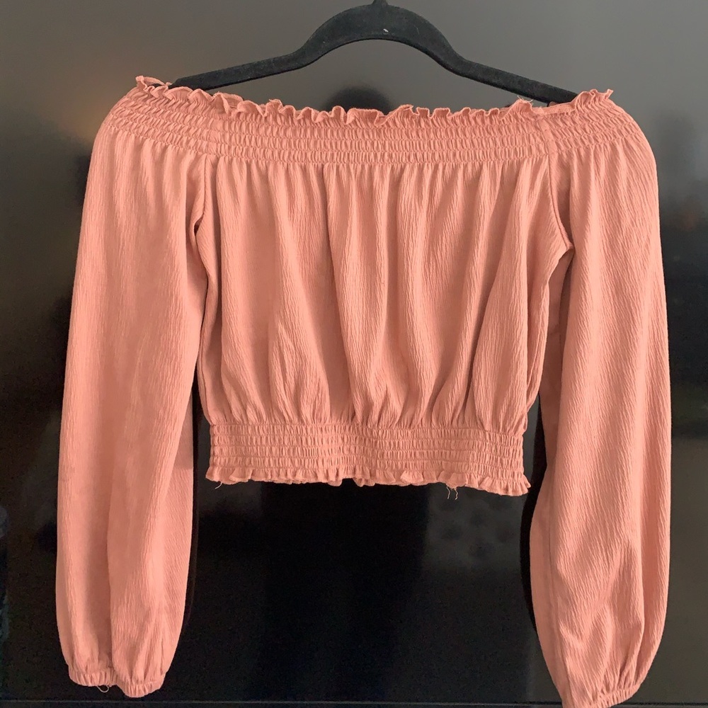 Off The Shoulder Cropped Top